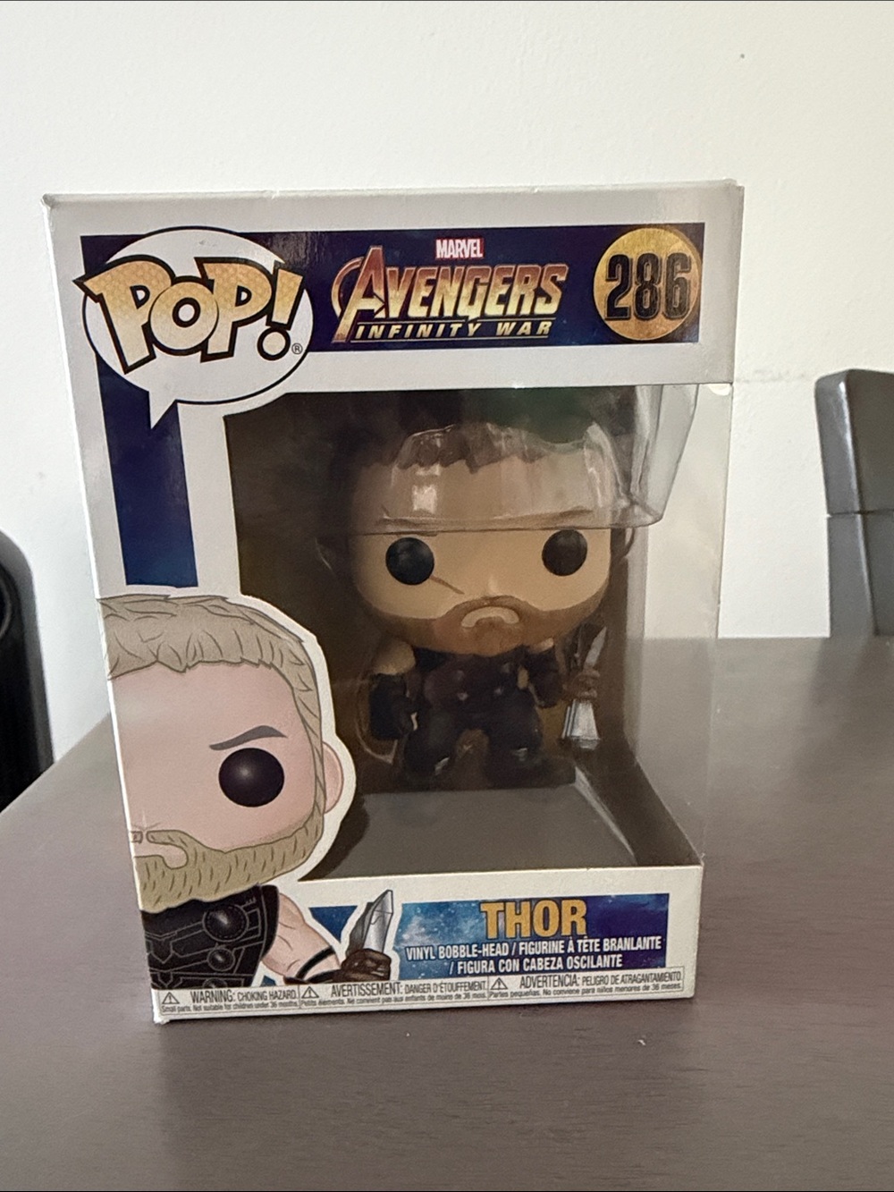 Funko Marvel Avengers Infinity War Thor - White/Beige Boxed Figure